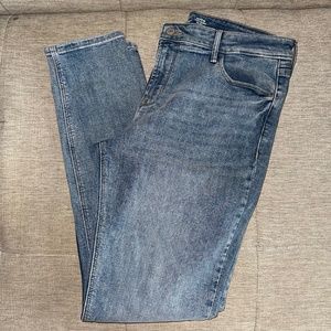 Old Navy 12 Long Rockstar Super Skinny Mid-Rise Jeans